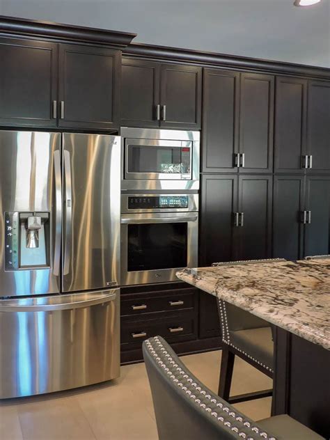 kitchen cabinet paint colors with stainless steel appliances|stainless steel kitchen cabinet colors.